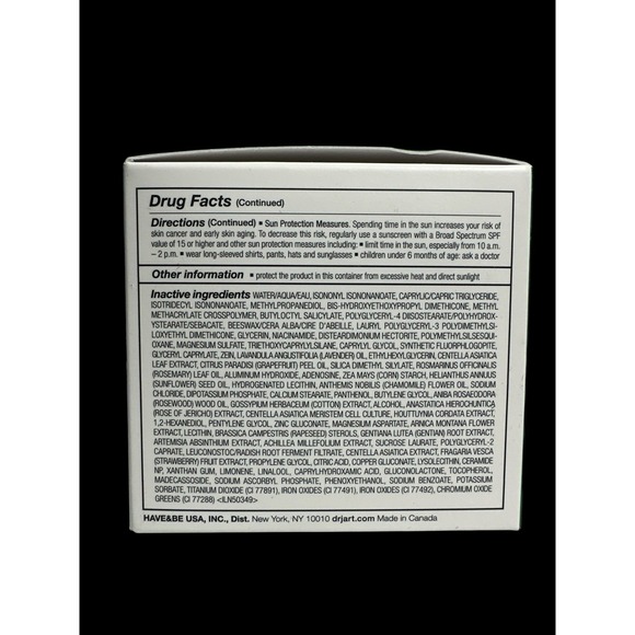 Dr. Jart+ Tiger Grass Color Correcting Treatment SPF 30 | 50ml | NIB Sealed - Picture 4 of 6